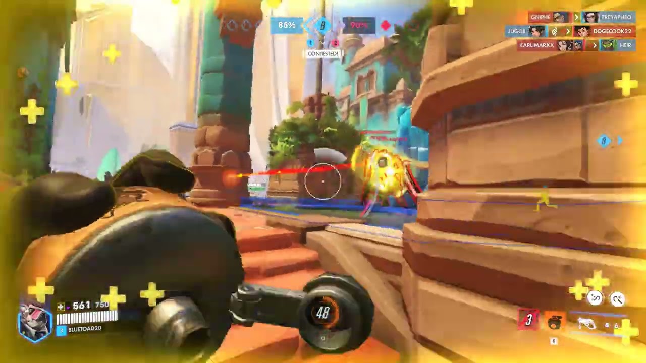 Overwatch Clip - Sweaty Hog Flashpoint Gameplay Part 1