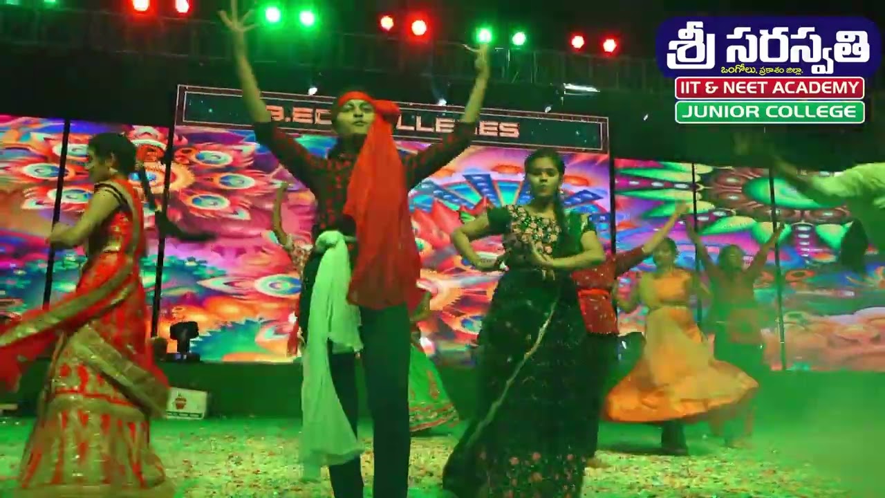 Sankranthi vachinde tummeda traditional song-Sri Saraswathi Junior College JALSA 2023