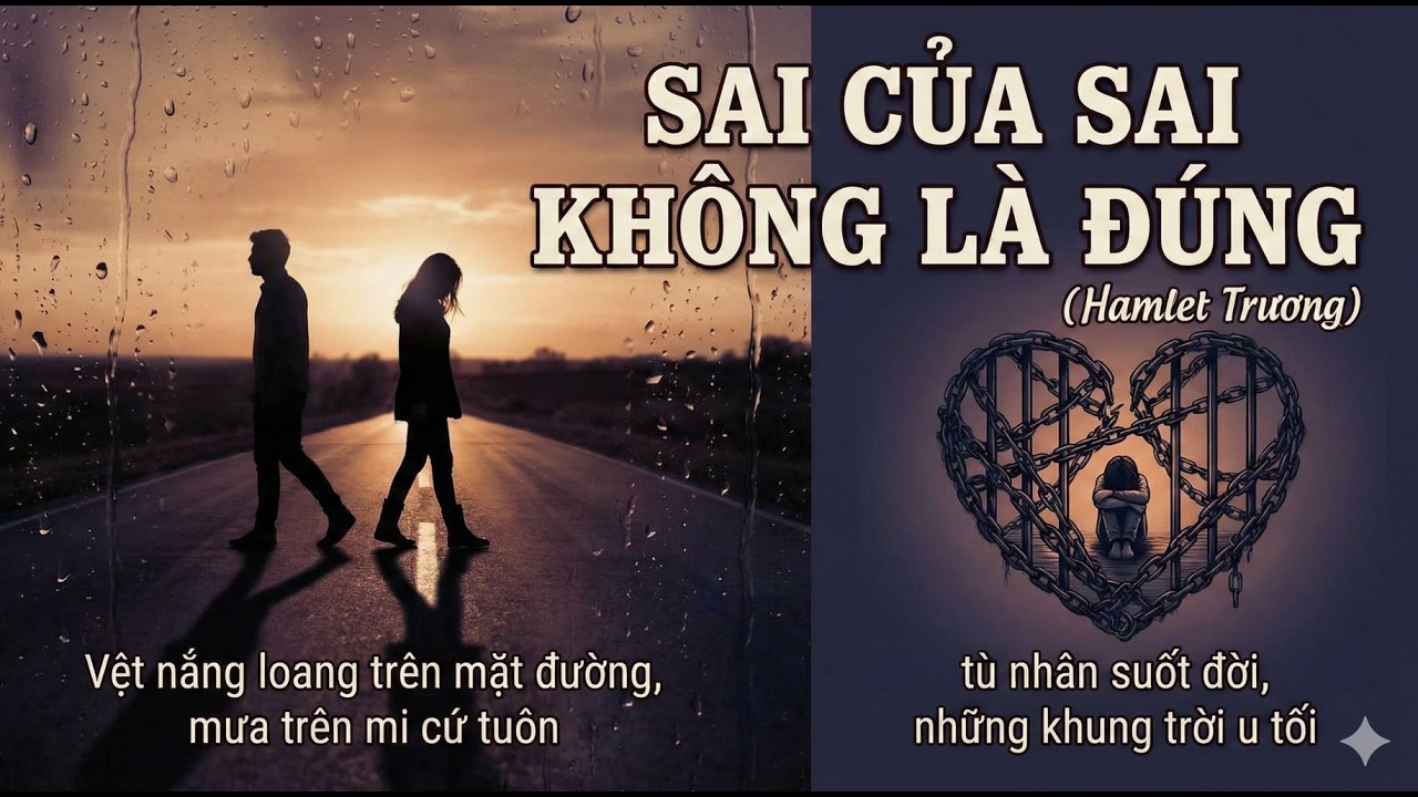 Hot trend: Sai Của Sai Không Là Đúng - Hamlet Trương | Soft Rock Version (Giọng Nữ Cực Tình)