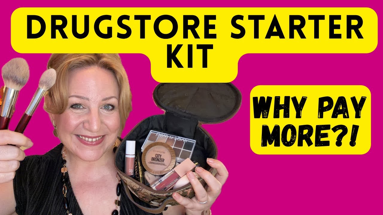DRUGSTORE MAKEUP STARTER KIT! -Everything you need to cover all bases, and achieve a flawless face. 
