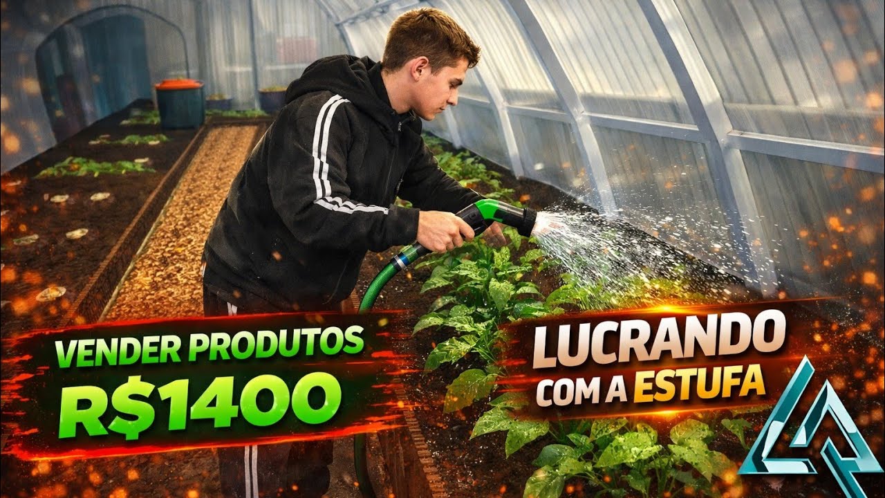 FINALMENTE MONTEI MINHA ESTUFA E COMECEI A LUCRAR MUITO no LIVE RUSSIA 🤑