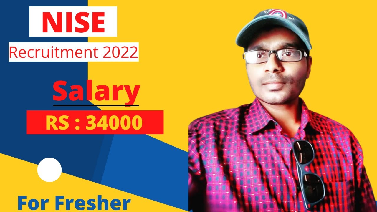 NISE Recruitment 2022 | Package 4.17 lakhs | For Fresher | Latest Job Update | Easy selection |