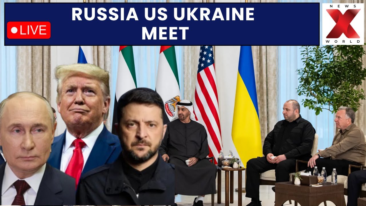 Russia Ukraine Talk Live: Trilateral security talks between Russia US Ukraine | NewsX World