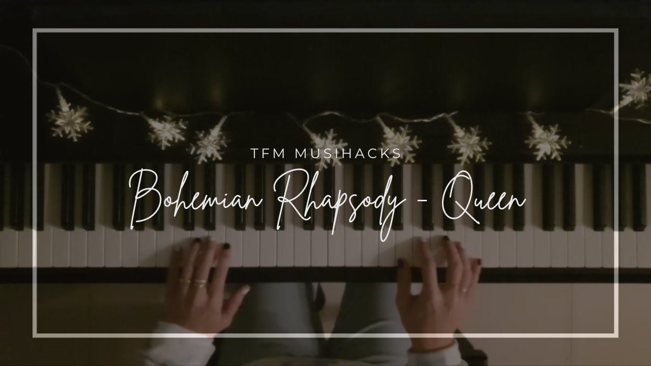 Bohemian Rhapsody - TFM Piano Partituras #musihacks