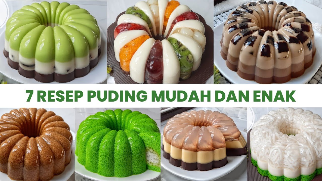 7 RESEP PUDING TERENAK! BUATNYA MUDAH BISA UNTUK JUALAN