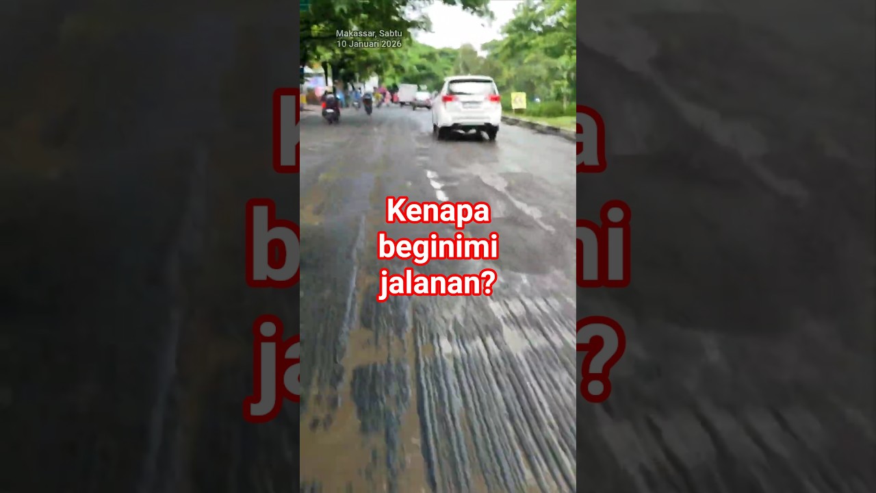 Kenapa jalan Perintis Kemerdekaan Makassar begini? 