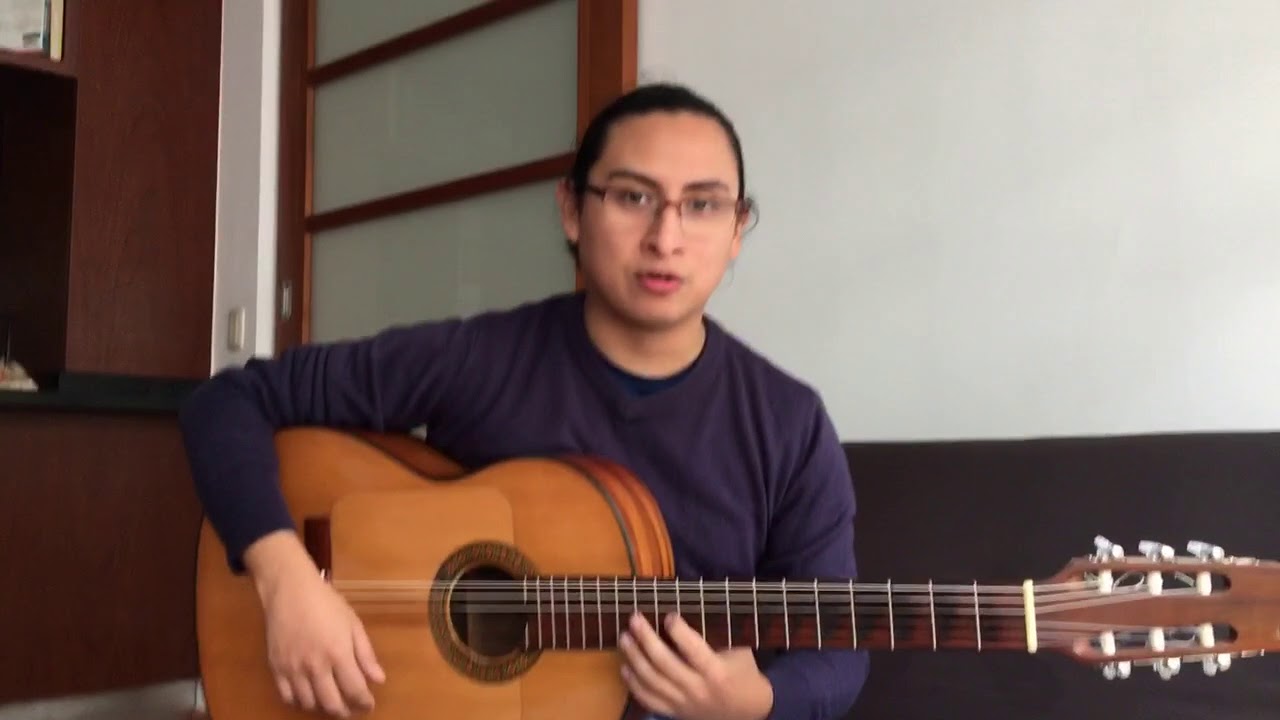 Cómo tocar VALS PERUANO Sincera confesión, de Erasmo Díaz, en guitarra criolla peruana (tutorial)