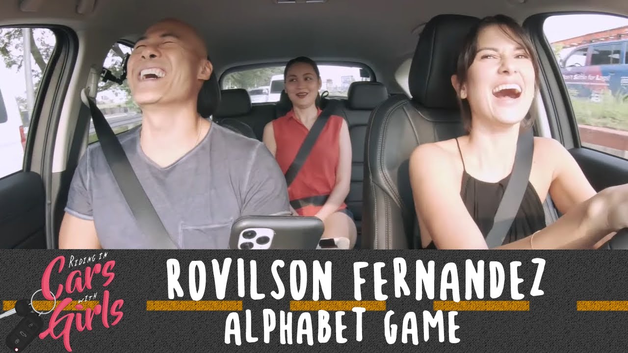 Alphabet Game with Rovilson Fernandez, Bianca King, and Sambie Rodriguez | Riding in Cars with Girls