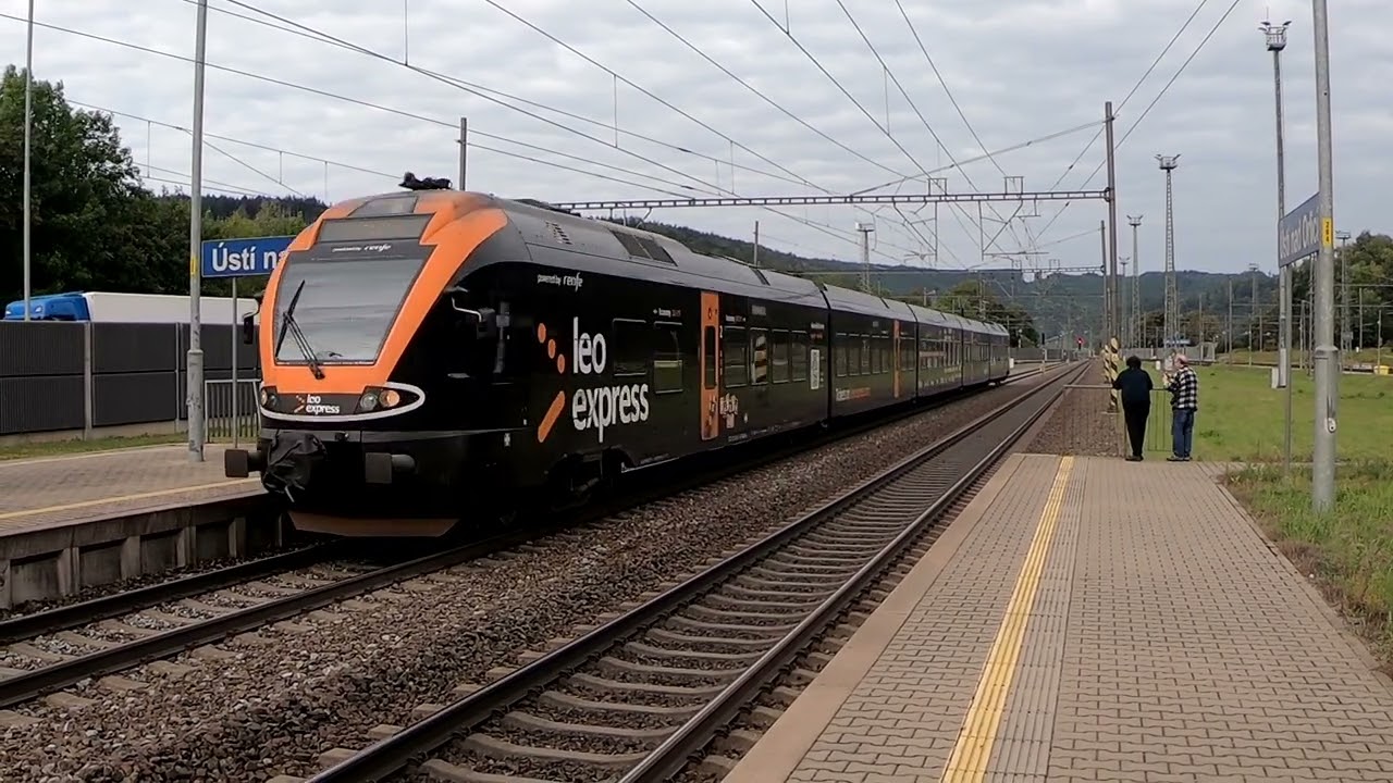 Pociągi na stacji Ústí nad Orlicí - Sierpień 2025 - Czechy