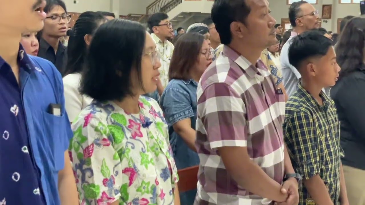 Misa Terakhir Rm Yuyun Pr di Gereja St Paulus Pringolayan Paduan Suara Lingkungan Stefanus13 Juli 25