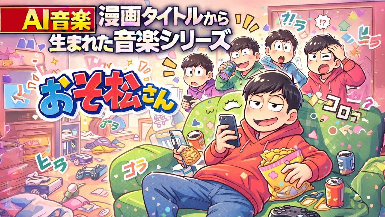 AIが「おそ松さん」という漫画タイトルから連想した楽曲 | Inspired by the Manga Title “Osomatsu-san”