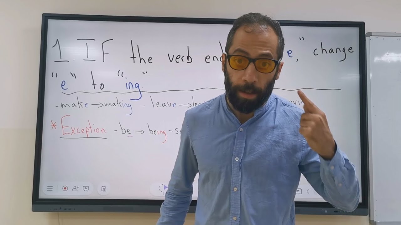 Grammar Unit 4: The Progressive Tenses - Part 1