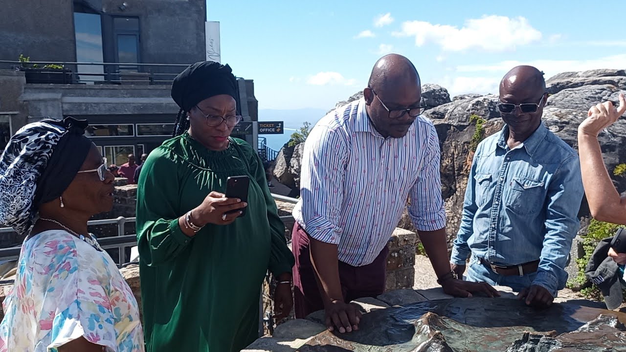 Premiere visite du 3eme S/Pontife en Afrique du Sud Cape Town