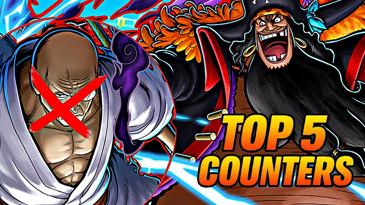 TOP 5 COUNTERS DO NUSJURO EXTREME! ONE PIECE BOUNTY RUSH
