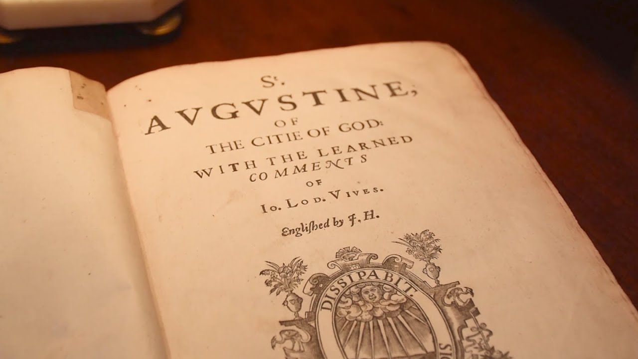 Saint Augustine, Of the Citie of God. Rare First English Edition, 1610. Raptis Rare Books.