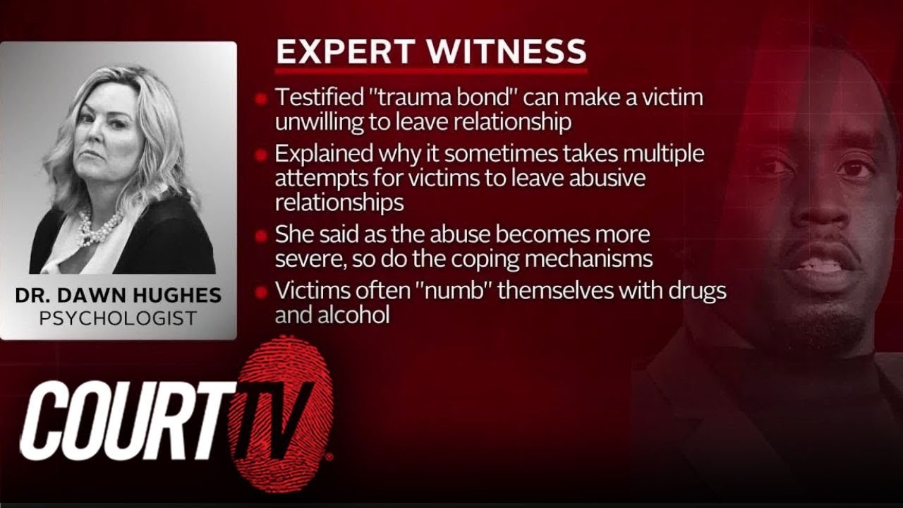 Diddy Trial: Psychologist Dr. Dawn Hughes Talks 'Trauma Bond'
