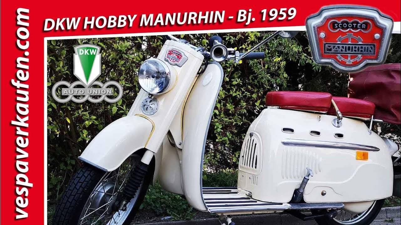 DKW Manurhin Hobby zu verkaufen -▶ Bj.1959 -▶ Sammlerzustand -▶ Lizenz Auto Union GmbH