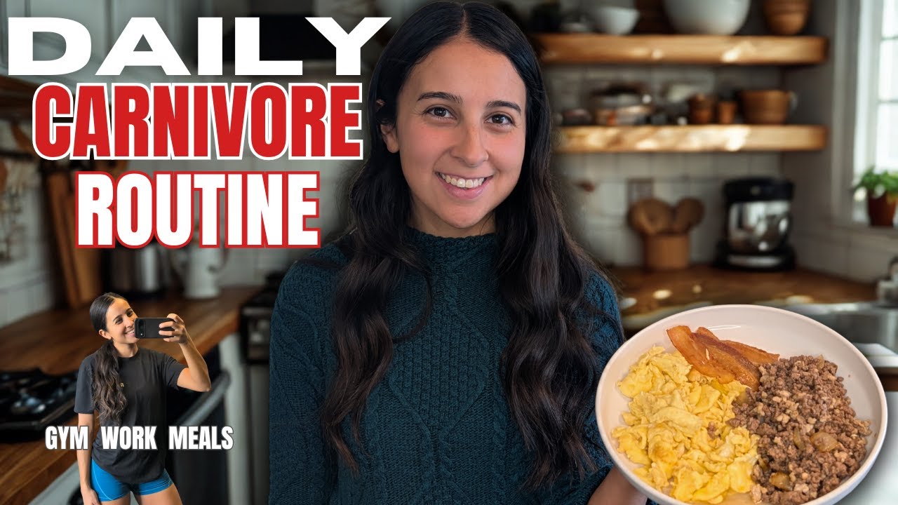 A Realistic Day in My Carnivore Life (Work, Workout, & Dinner)