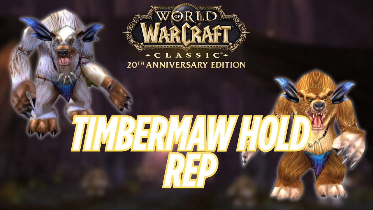 Timbermaw Hold Reputation Guide - How To Gain Rep With Timbermaw Hold | Classic WoW
