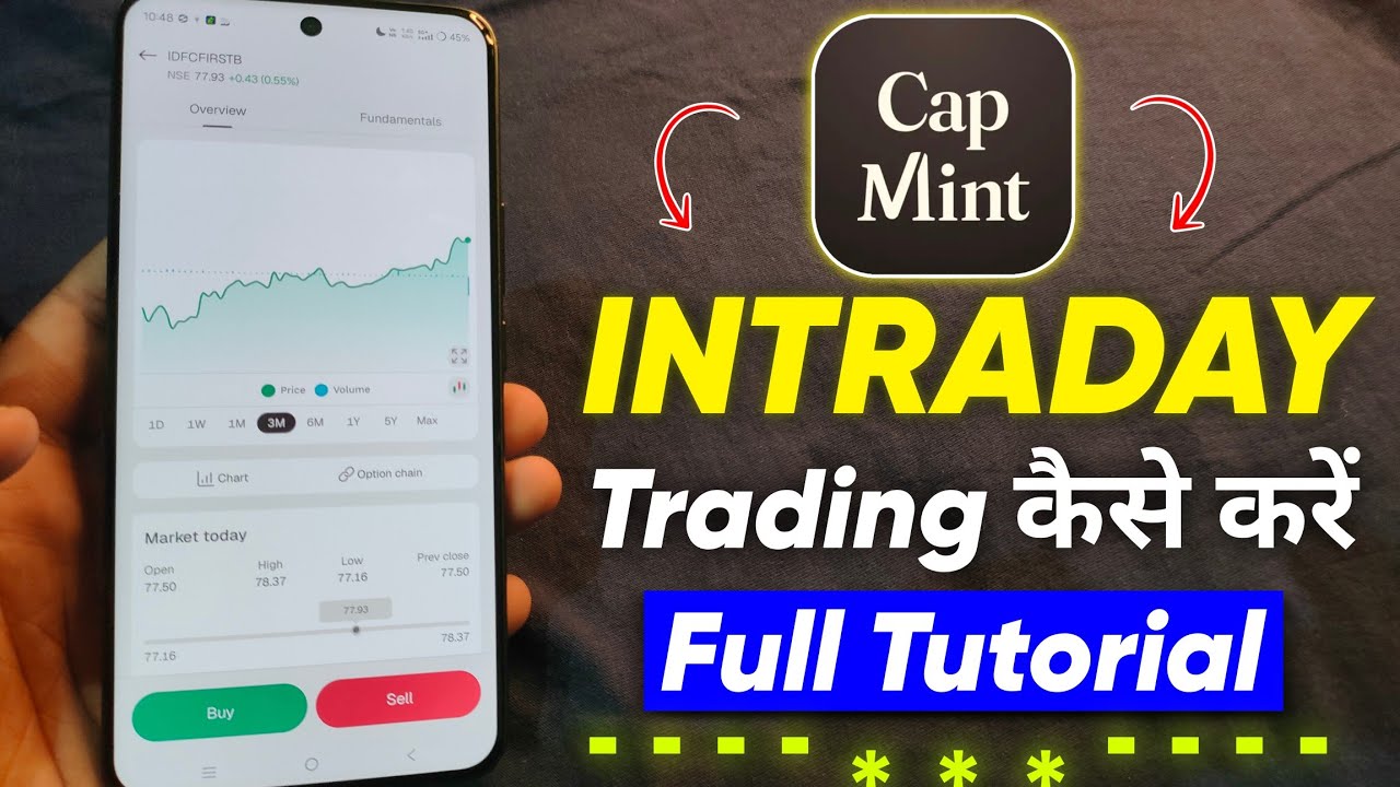 CapMint INTRADAY Trading कैसे करें?