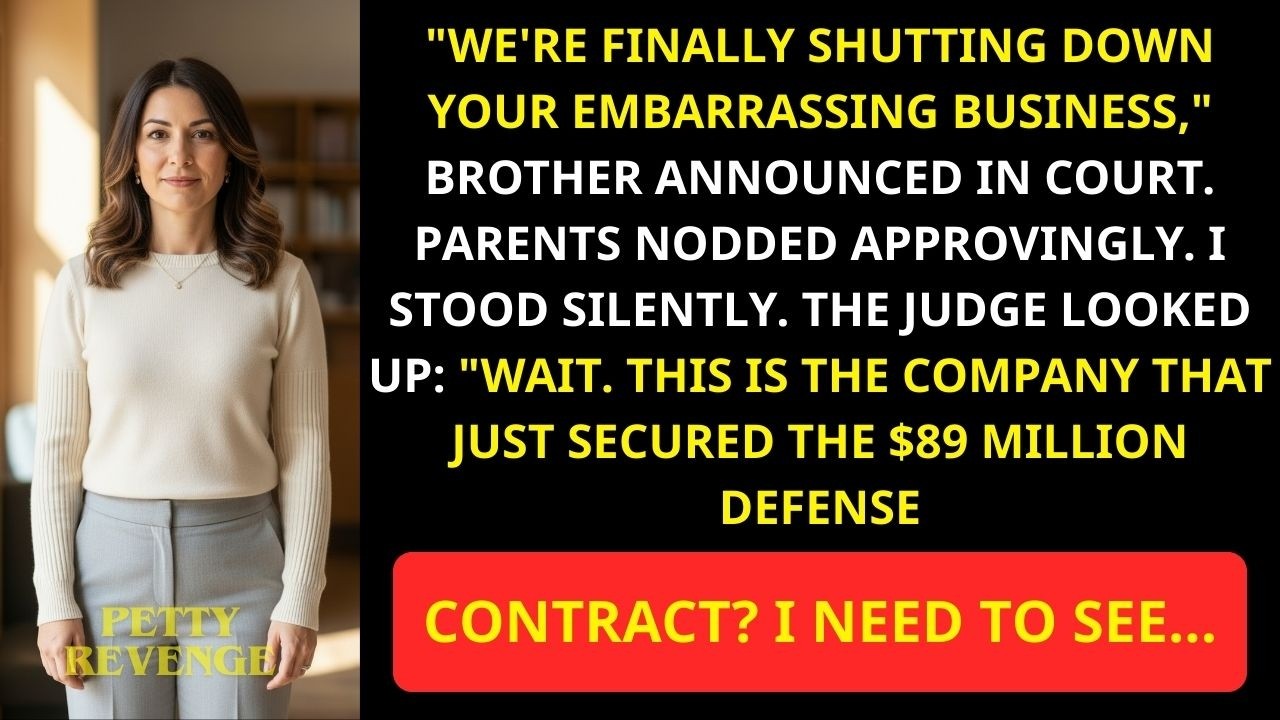 Family Forced Me Into Bankruptcy Court—Then The Judge Recognized My Company's Name