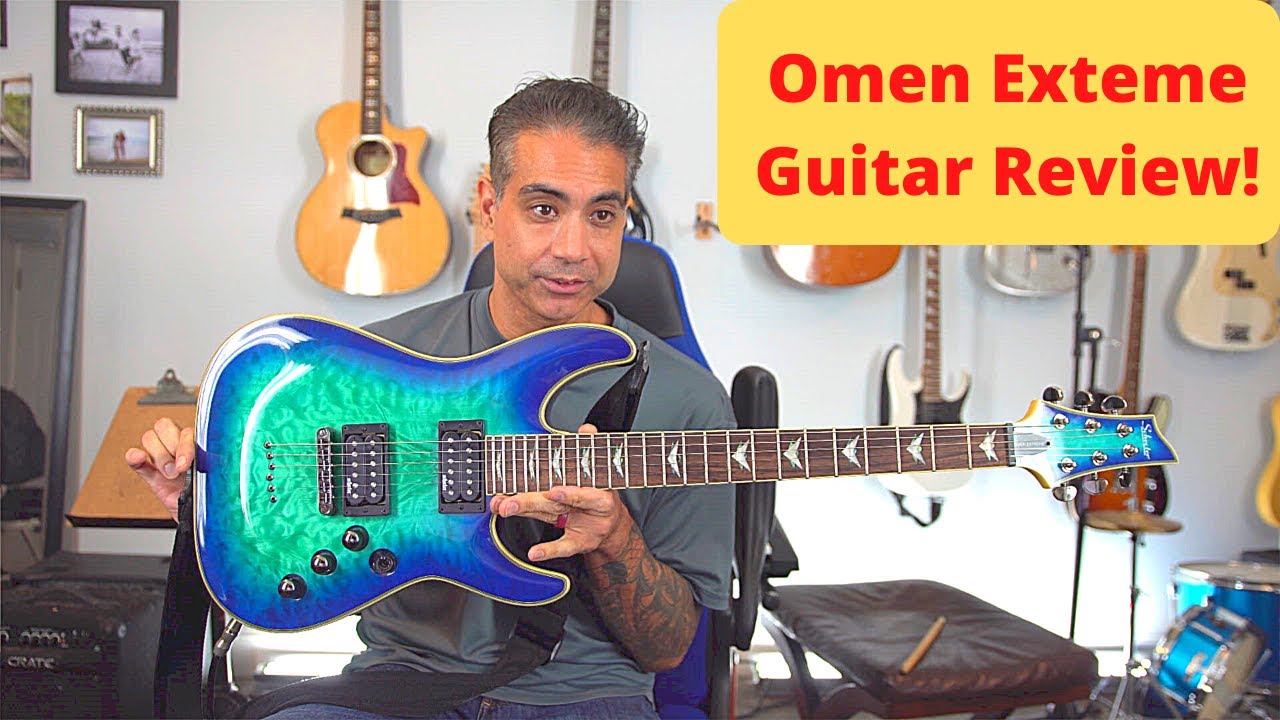 Schecter Omen Extreme Electric Guitar Review-It's a Great Guitar for the Price!
