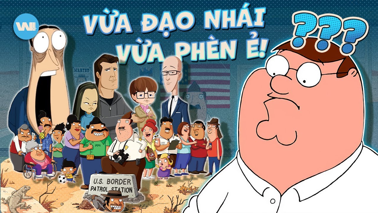CHUYỆN GÌ XẢY RA VỚI CÁC PHIM ĐẠO NHÁI PHÈN Ẻ CỦA FAMILY GUY ?
