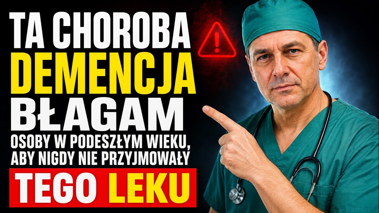 Uwaga! 9 popularnych lek&oacute;w, kt&oacute;re mogą wywołać gwałtowny postęp demencji po 60. roku życia!