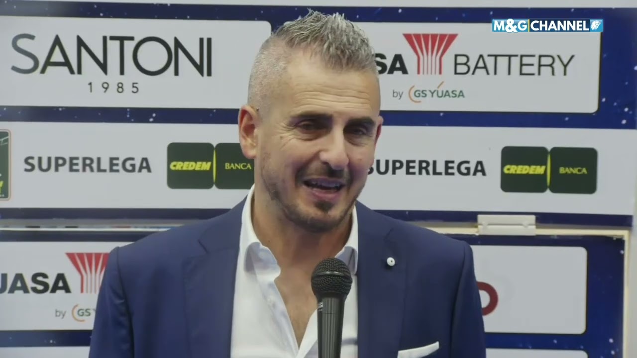 5a Giornata: Yuasa Battery Grottazzolina - MA Acqua San Bernardo Cuneo 0-3. Coach Ortenzi