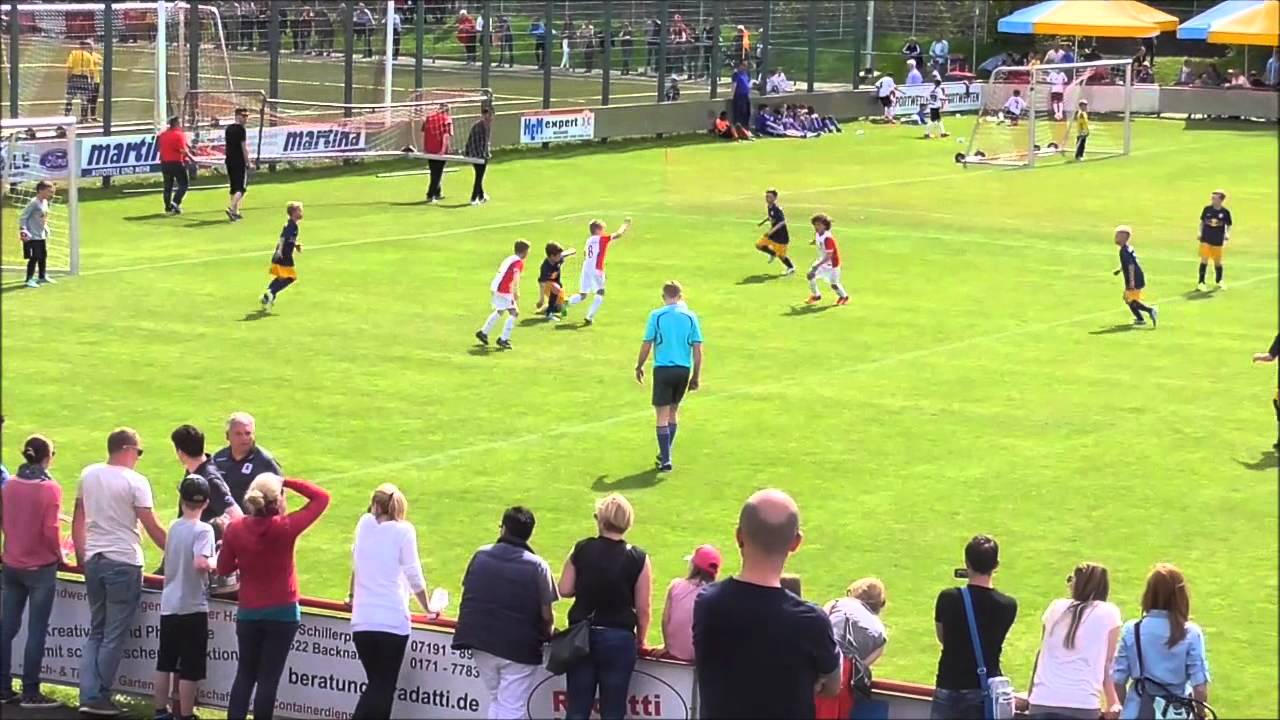 U10 FC Augsburg - Red Bull Salzburg 0:0 Catnic Cup 2015 TSG Backnang