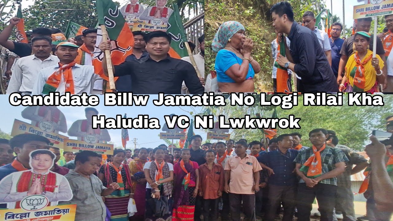 11 Maharanipur teliamura Haludia VC Rangil Hathai Ni Lwkwrok Candidate Billw No Gogi Rilai Kha
