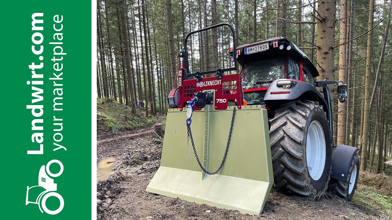 Forstseilwinden von Holzknecht auf der Austrofoma im Einsatz | landwirt.com