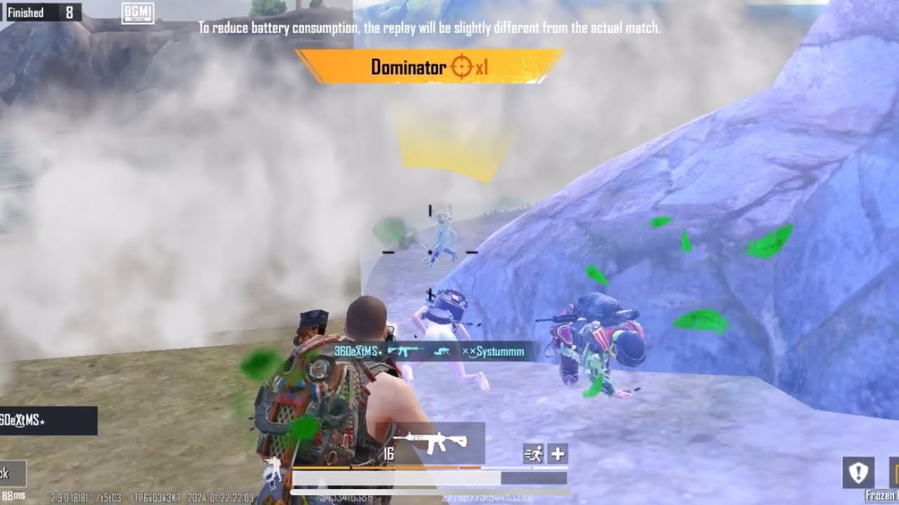 1V3 last circle in BGMI