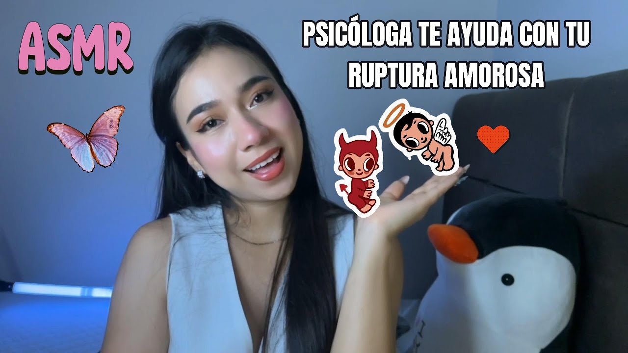 ASMR | Psicóloga te ayuda con tu ruptura amorosa 😊♥️ (Roleplay)