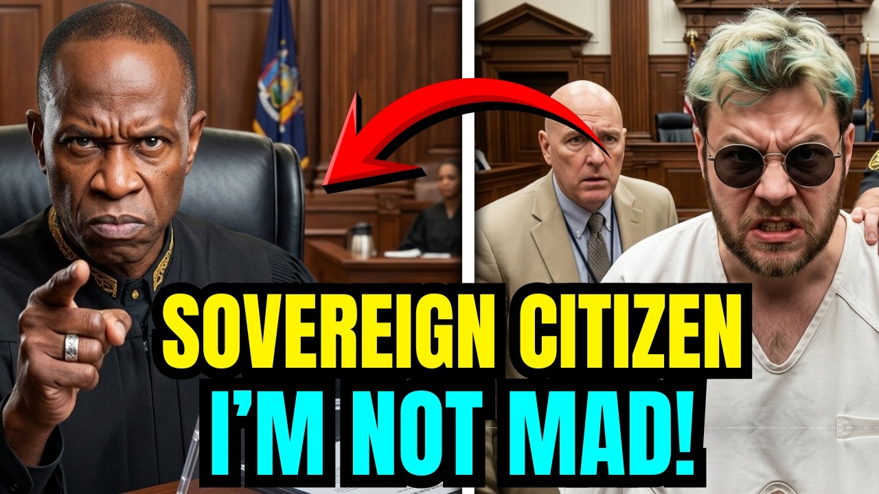 JUDGE DESTROYS SOVEREIGN CITIZEN’S OUTBURST — COURTROOM ERUPTS!