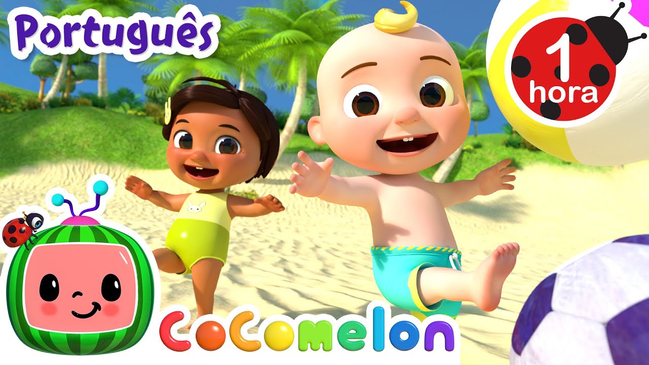Diversão na Areia! | Dia de Praia | Músicas Infantis e Desenhos em Português | CoComelon Brasil