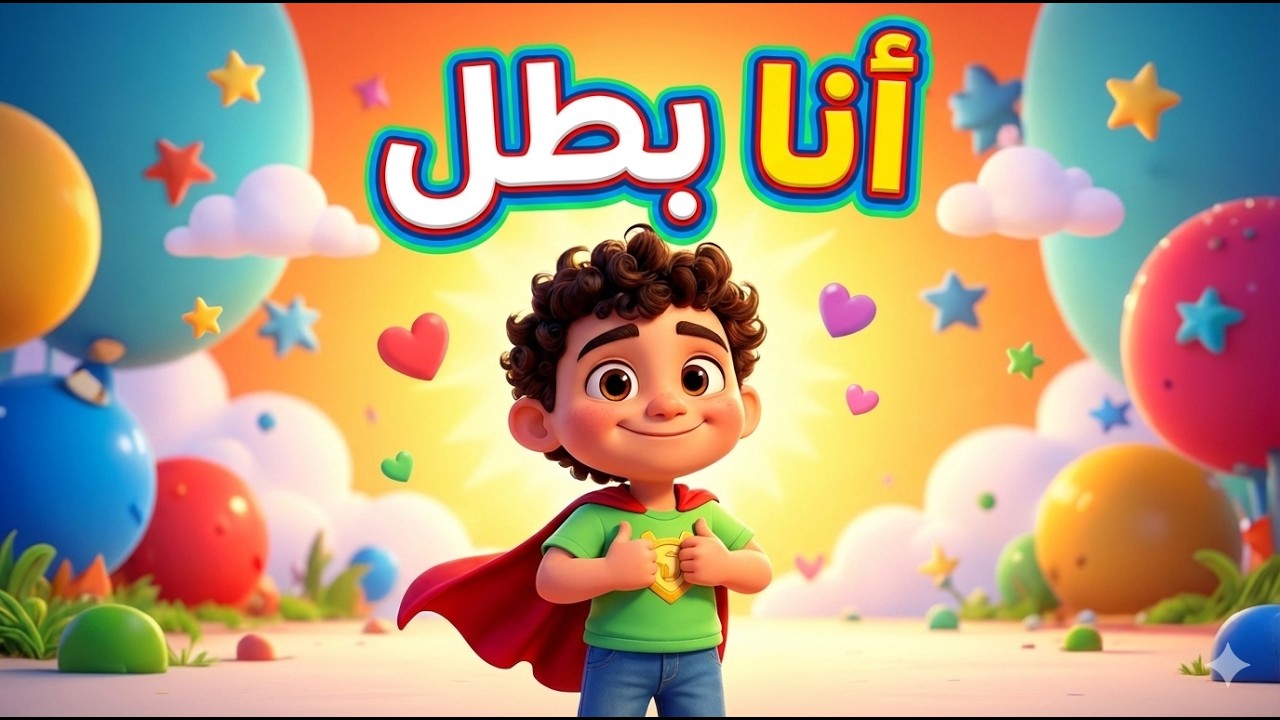 أنا بطل - أغنية نحفيزية للأطفال