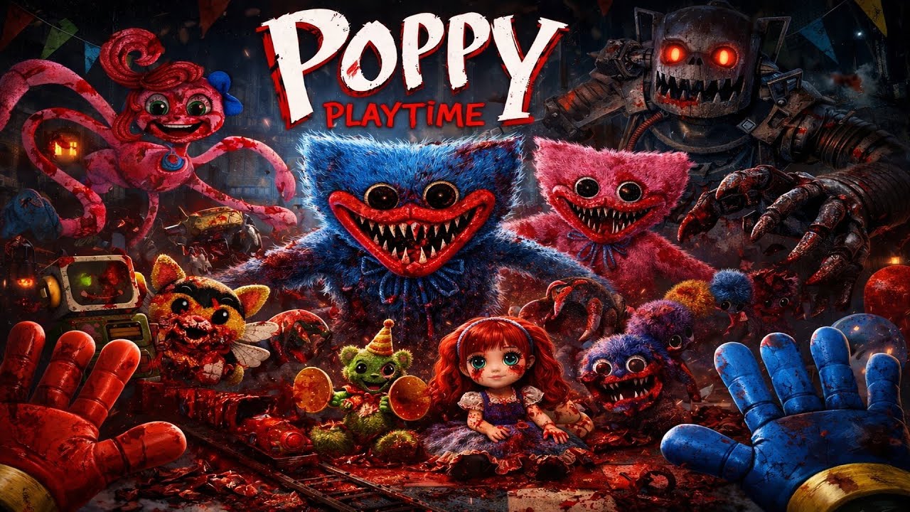 bu oyuncaklara ne olmuş yaa (poppy playtime)