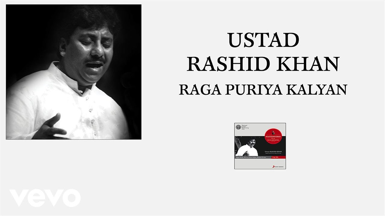 Ustad Rashid Khan - Raga Puriya Kalyan (Pseudo Video)