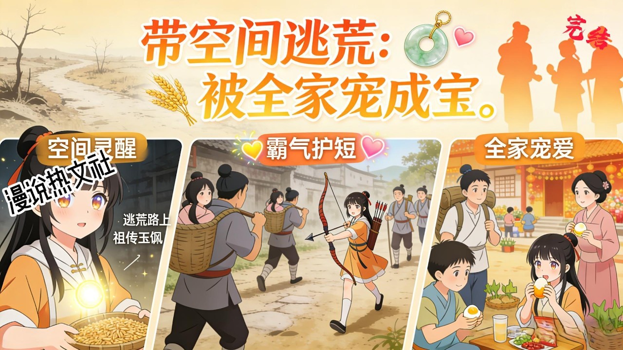 完结《带空间逃荒：被全家宠成宝》林安 开局家徒四壁。 买庄子，种土豆，搞龙虾养殖，开火锅店……不知不觉间竟然成了全国首富！ #逃荒#种田#古代言情