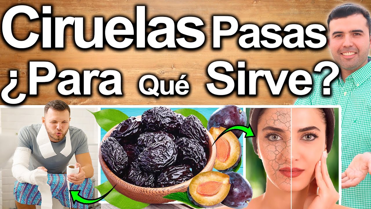 3 CIRUELAS PASAS AL DÍA - ¿Para Qué Sirven? - Beneficios Para Tu Salud Y Belleza