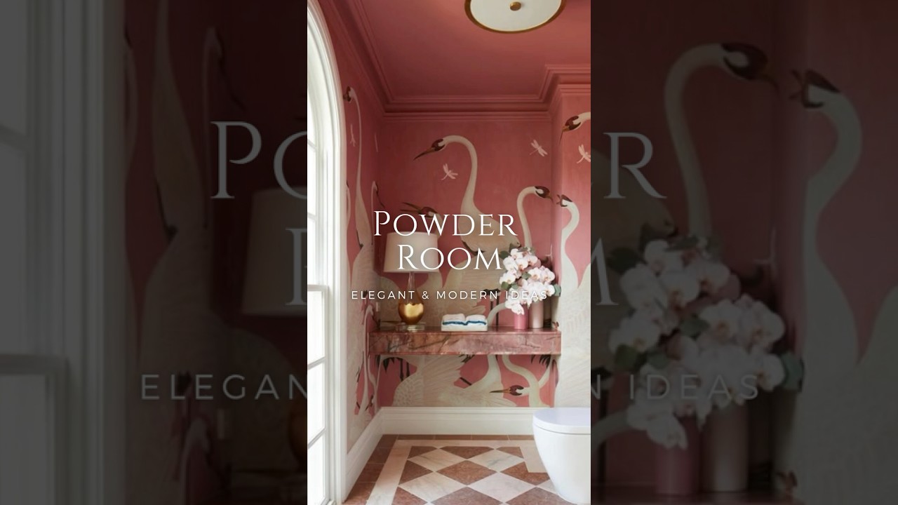 ✨ 22 Stunning Powder Room Ideas! 🚿💖 Small Bathroom Design & Decor Inspo! #HomeDecor
