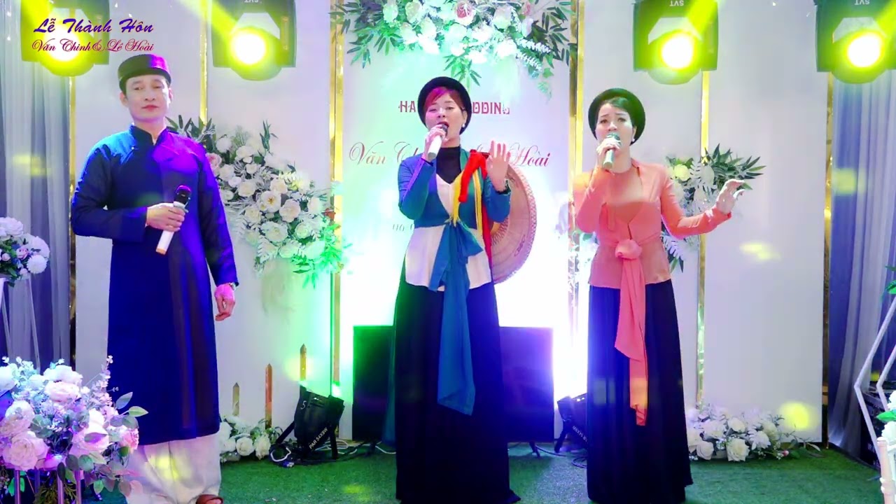 Hát Quan Họ Có Một Không Hai Tại Tiệc Cưới Văn Chinh & Lê Hoài - Hưng Công - Bình Lục Hà Nam 2