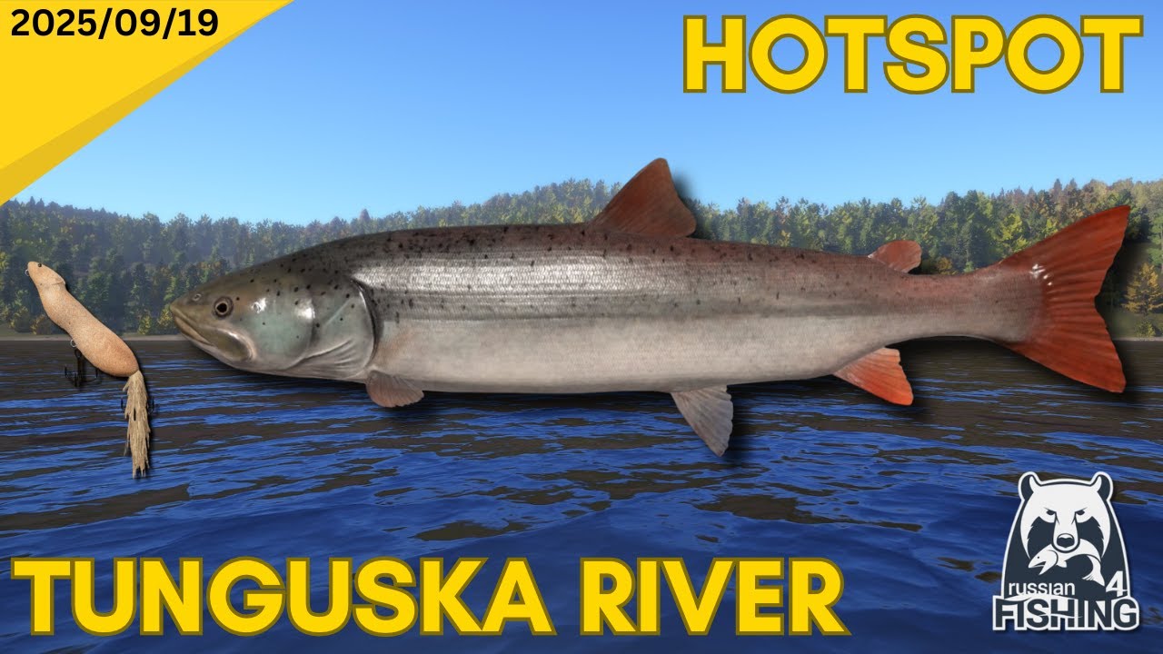 Taimen Hotspot - Tunguska River - Russian Fishing 4