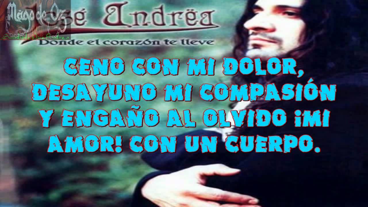 01 Jose Andrea - Engañando al Olvido Letra (Lyrics)