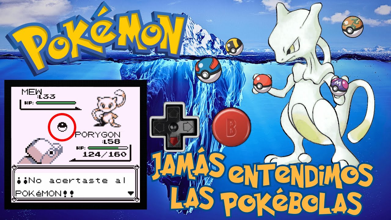 Iceberg | Mecánicas de Pokémon de la Primera Generación
