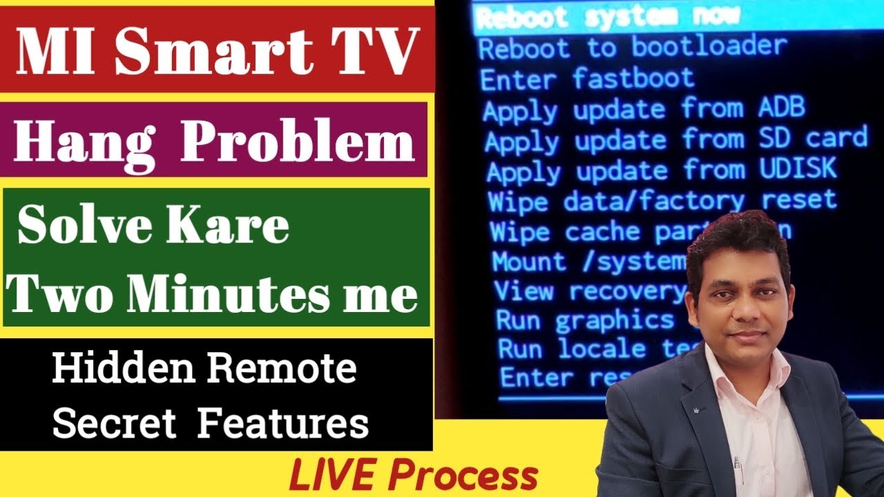 MI TV  Hang Issue Resolved 100% Working / Smart TV Hanging Issue /Remote Not Working Issue.