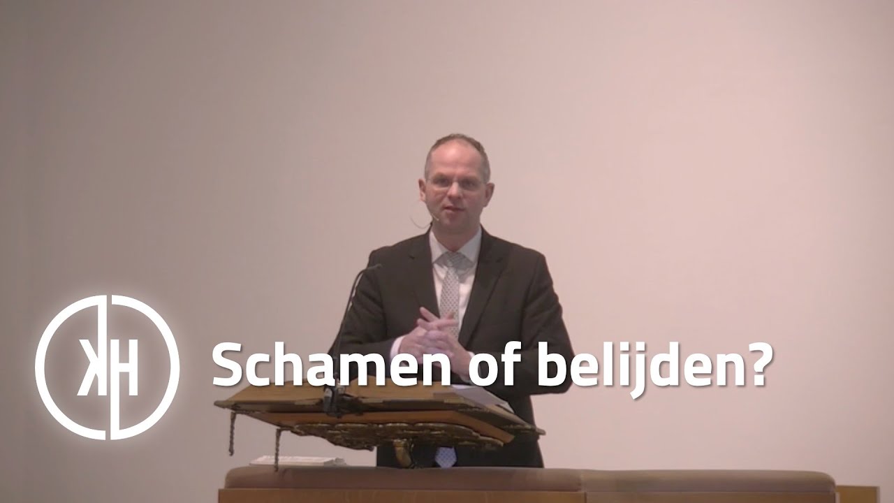 Schamen of belijden?