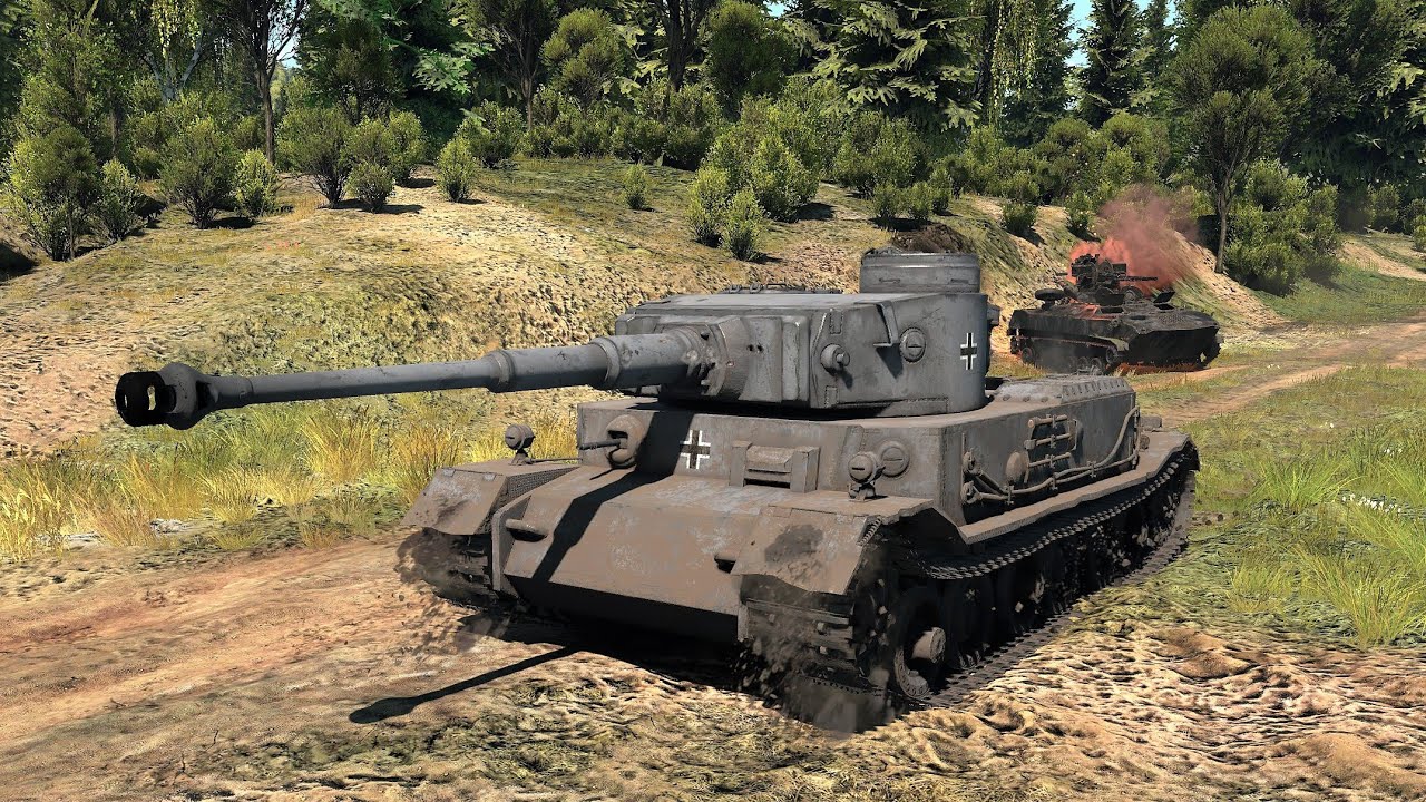 War Thunder: Pz.Bef.Wg.VI P German Heavy Tank Gameplay [1440p 60FPS]