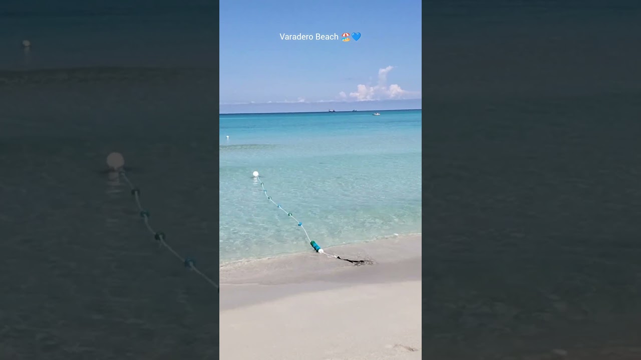 Varadero Vibes 🌊 Crystal Blue Skies & Tropical Beach💙🤗